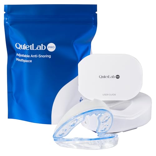 QuietLab Pro® Mouth Guard for Sleeping - Anti-Snoring Device, Custom Fit |