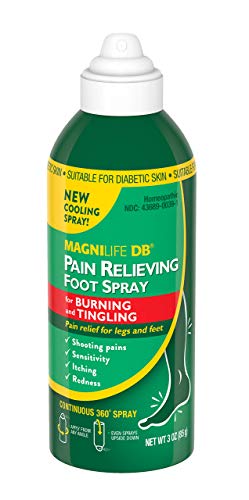 MagniLife DB Pain Relieving Foot Spray, 3 Oz, Cooling Pain Relief for