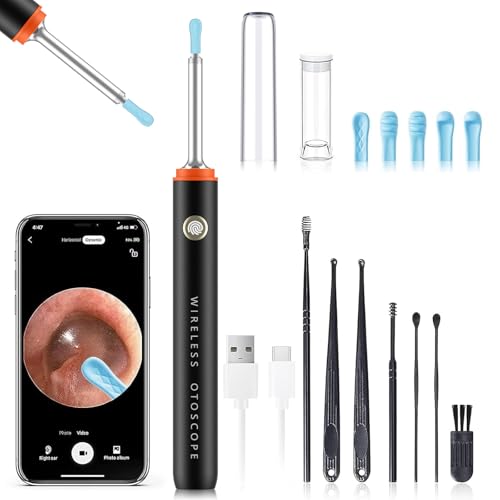 Yorsfun 3 in 1 Ear Wax Removal Tool Camera, Ear Cleaner with