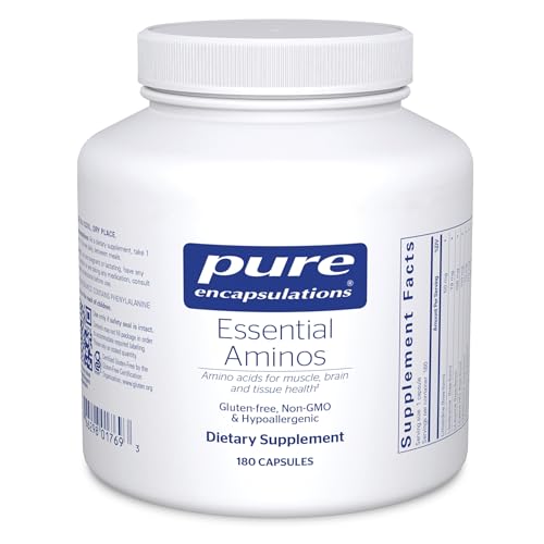 Pure Encapsulations Essential Amino Acids, 180 Capsules | Muscle Recovery Support and