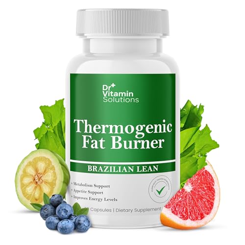 Thermogenic Fat Burner for Women, Weight Loss Pills, 60 Capsules | Brazilian