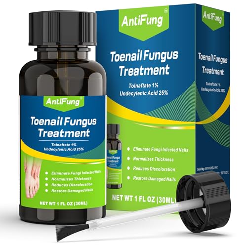 Toenail Fungus Treatment Extra Strength – Maximum OTC with 25% Undecylenic Acid