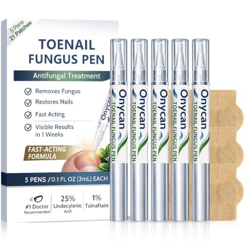 Toenail Fungus Pen & Fungal Nail Patches,Toenail Fungus Treatment Extra Strength With