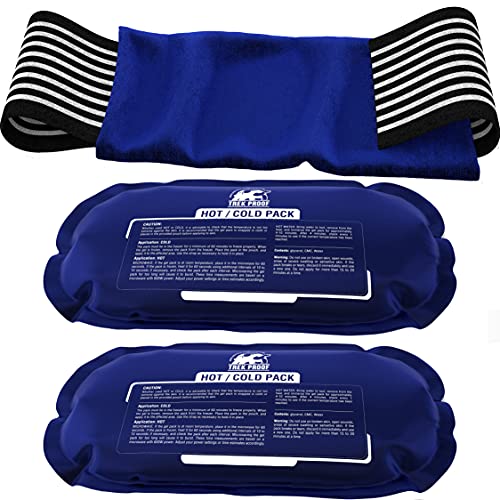 Ice Packs for Injuries Reusable (3-Piece Set) – Hot and Cold Ice