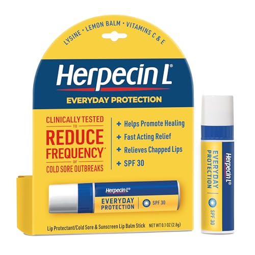 Herpecin-L Everyday Protection Lip Balm Stick, SPF 30 - Relief from Cold