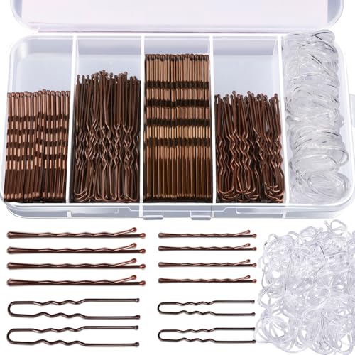 Teenitor 300Pcs Bobby Pins Hair Pins, Hair Pin for Women Bobby Pins