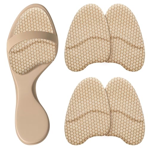 ZAIWOO Ball of Foot Cushions, Soft & Comfortable, 2 Pairs, Invisible Design
