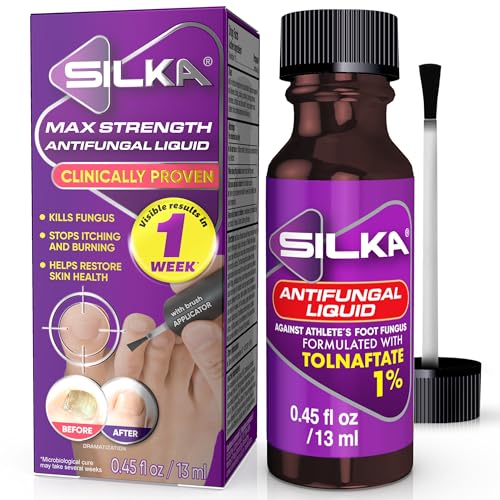 SILKA Max Strength Antifungal Liquid for Toenail Health with Brush Applicator, Results