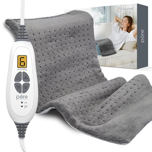 Pure Enrichment® PureRelief® XL Heating Pad - 12" x 24" Electric Heating