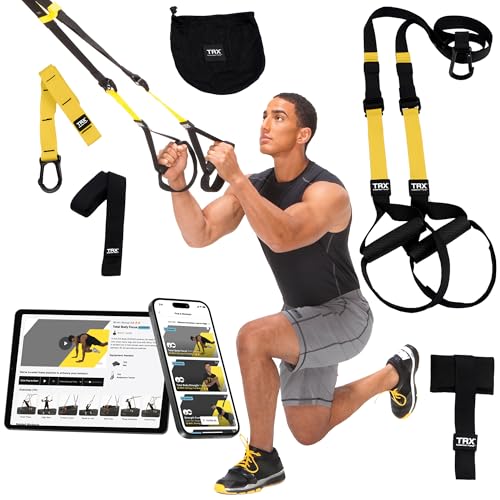 TRX Pro3 Home Gym System – Professional-Grade Suspension Trainer for Strength Training,