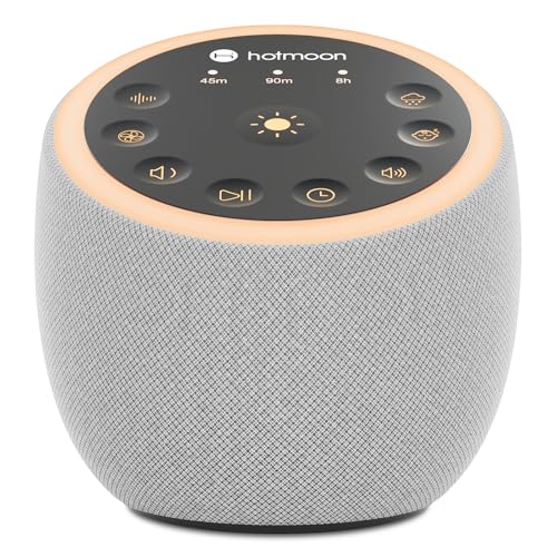 Hotmoon Sound Machine for Sleep, Cocoon 2, 40 Sounds, Dual-Speaker, Plug in