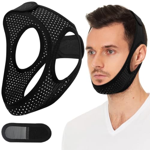 Chin Strap for CPAP Users and Sleeping-Anti Snoring Devices