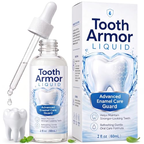 Cavity Repair Tooth Armor Liquid, 2 Fl Oz Nano Hydroxyapatite Enamel Shield