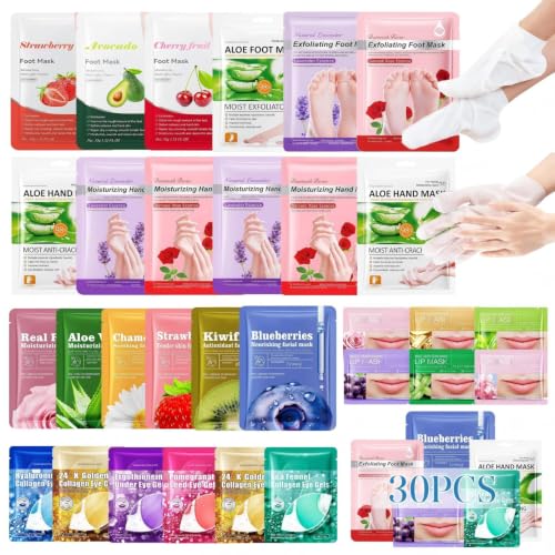 ZKONLY 30PCS SPA Party Supplies, Bulk Gifts for Women, Sleepover Slumber Party