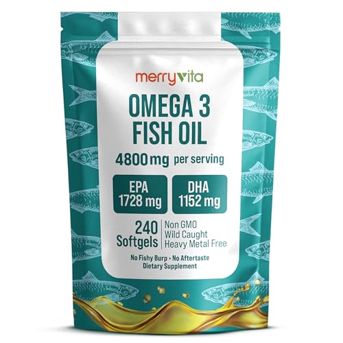 Omega 3 Fish Oil 4800 mg – EPA 1728 mg | DHA