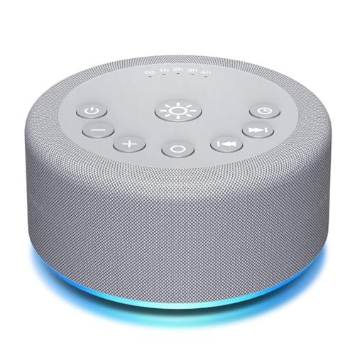 Sound Machine Night Light White Noise Brown Noise Machine 30 Non Looping
