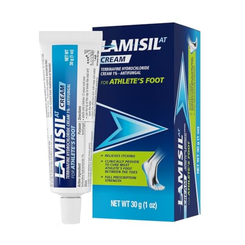 Lamisil Athletes Foot Antifungal Cream, 1 Week Treatment, Terbinafine, 1 oz |