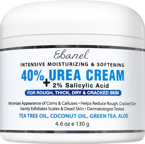Ebanel Urea Cream 40% plus Salicylic Acid 2% for Dry Cracked Feet