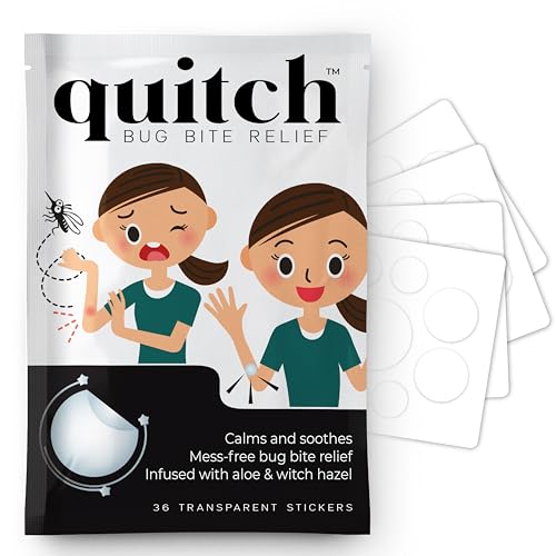 quitch Bug Bite Itch Relief Patches for Kids & Baby, Mosquito Bite