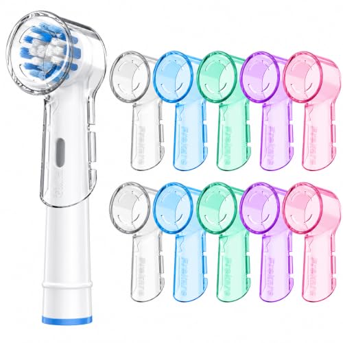 10 Pack Toothbrush Covers Caps Compatible with Oral B iO Series, Pro