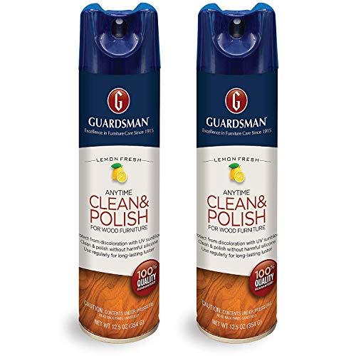 Guardsman Clean & Polish For Wood Furniture - Lemon Fresh - 12.5