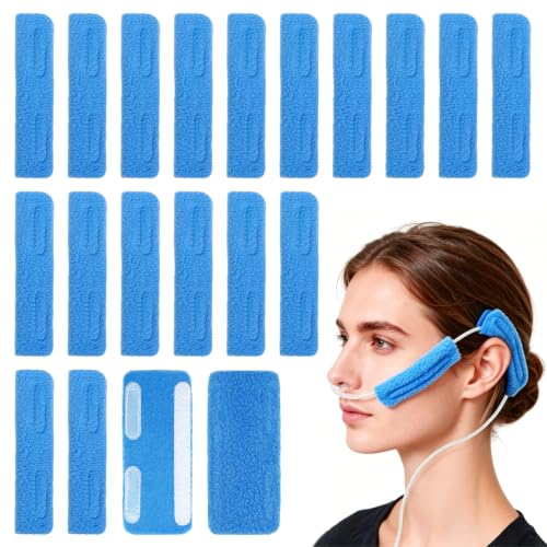 ZAPNO Nasal Cannula Ear Cushions, Soft Oxygen Tubing Protectors, 20 Pack |