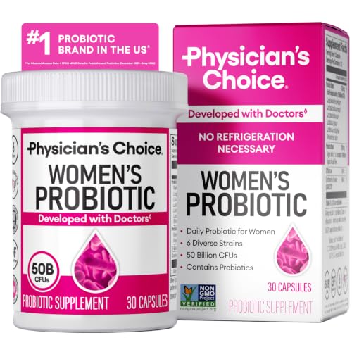 Physician's CHOICE Probiotics for Women - PH Balance, Digestive, UT, & Feminine