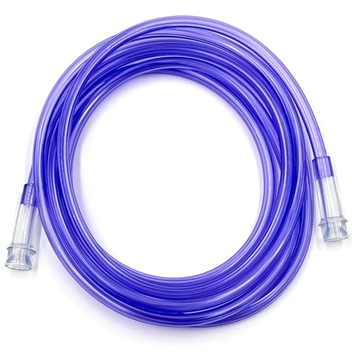 ResOne 50Ft Oxygen Tubing (1-Pack) - Crush Resistant Universal Replacement Supply Line,