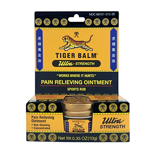 Tiger Balm Pain Relieving Ultra Strength, 10g – Soothing & Ultra Strength