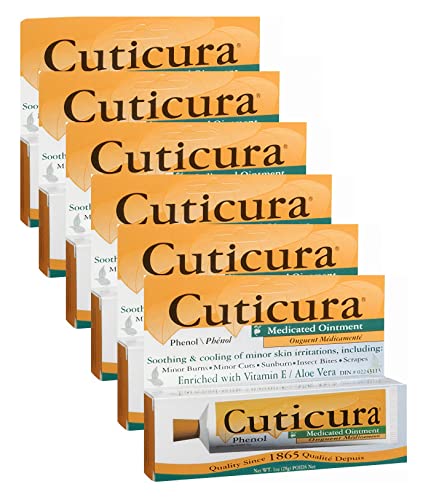 Cuticura Medicated Ointment | First Aid Antiseptic | Infection Protection | Antibiotic-Free