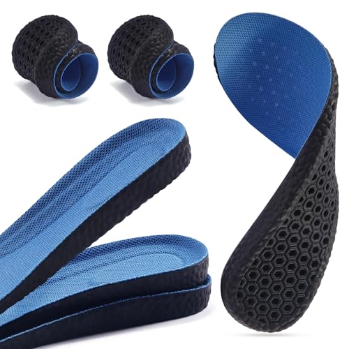Eimocs 2 Pairs Memory Foam Shoe Inserts for Men Women, Comfort Insoles