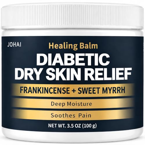 Diabetics' Dry Skin Cream, Diabetic Dry & Cracked Foot Care, Non-Oily, 4