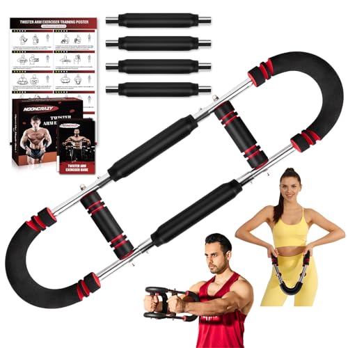 Twister Arm Trainer, 30-120 lbs Adjustable Chest Workout Equipment | 4 Spring