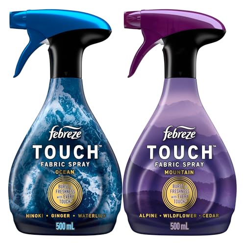 Febreze Touch Fabric Spray, Air Freshener, Odor-Fighting Fabric Refresher, Couch and Linen