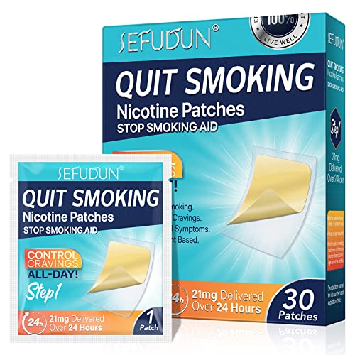 Step 1 Quit Smoking Patches, 21mg Stop Smoking Aids Patches, Anti-Stickers |