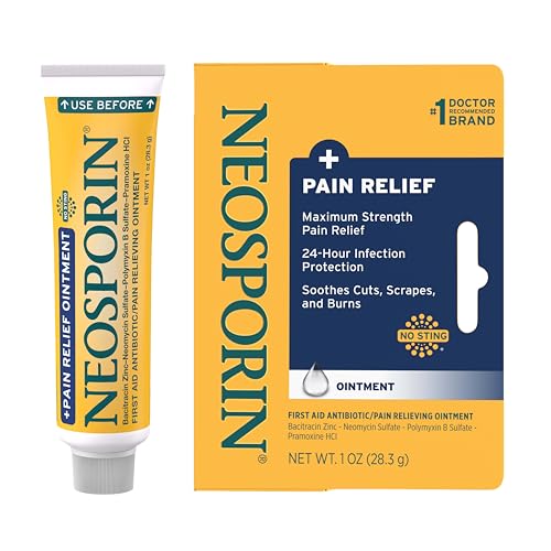 Neosporin + Pain Relief Dual Action Triple Antibiotic Ointment, 1 oz |