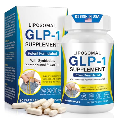 asusxcli GLP-1 Supplement - Dietary Supplement -Synbiotics - Curb Appetite, Boost Metabolism