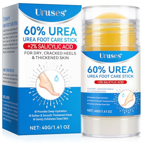 Uruses Urea Cream 60% plus Salicylic Acid 2% Urea Foot Care Stick,
