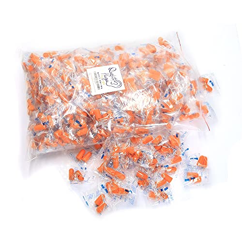 Quality Foam Earplugs 200 Pair - 32dB Noise Cancelling Soft High Decibel