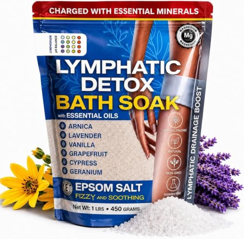 Bruizex Arnica Bath Salts, Epsom Salt Bath Soak & Foot Soaking Salts,
