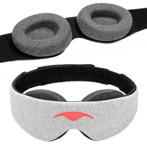 Manta Original Sleep Mask - Maximum Blackout Sleep Mask for Deep Sleep,