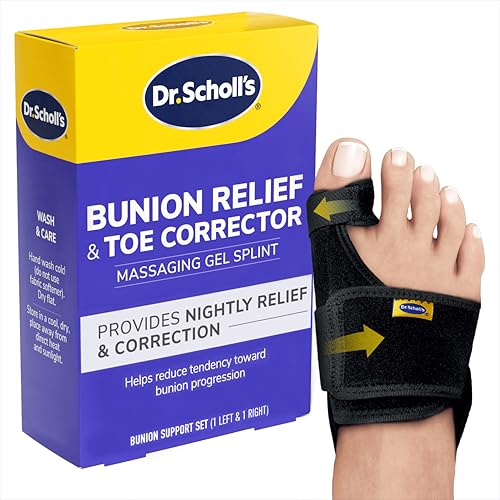 Dr. Scholl's Bunion Relief & Toe Corrector, Bunion Corrector Splint, 1 Set