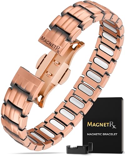 MagnetRX® EllipseMAX 5X Strength Magnetic Copper Bracelet for Men | Effective Mens