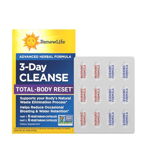Renew Life 3 Day Cleanse | Total Body Reset | With Milk