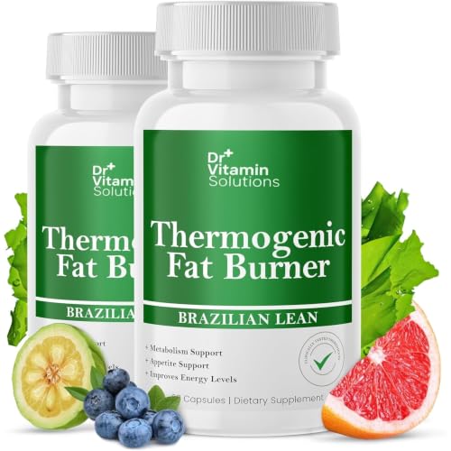 Thermogenic Fat Burner for Women & Men, Appetite Suppressant, 2-Pack | Appetite