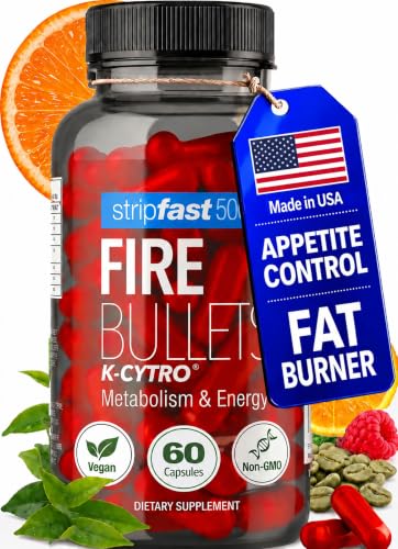 Fire Bullets Weight Loss Pills for Women & Men, Appetite Suppressant |