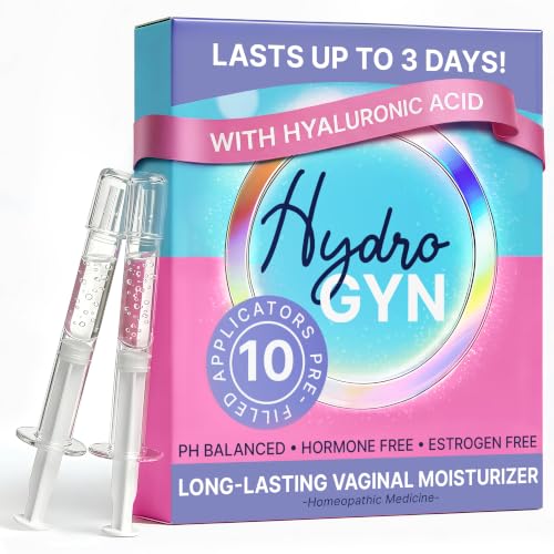 Hydro Gyn Vaginal Moisturizer with Hyaluronic Acid for Vaginal Dryness, 10 |