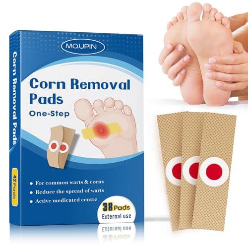 38 Pcs Corn Removal Pads for Toe,Extra Strength Corn & Callus Remover