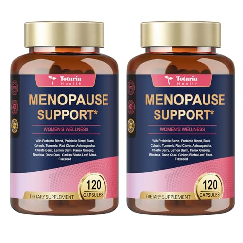 (2 Packs) 40-in-1 Menopause Supplements for Women, Multibenefit & Complete Black Cohosh