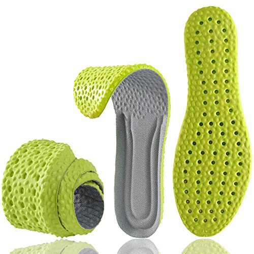 Shoe Insoles for Men Women, Memory Foam Insoles, Best Replacement Shoe Inserts,